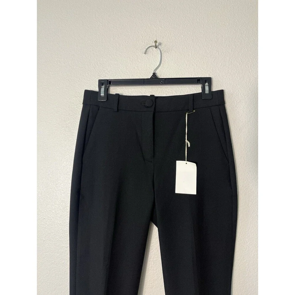 NEW J.Crew High Rise Cameron in Black Four Season Stretch Pants Size 8P Office